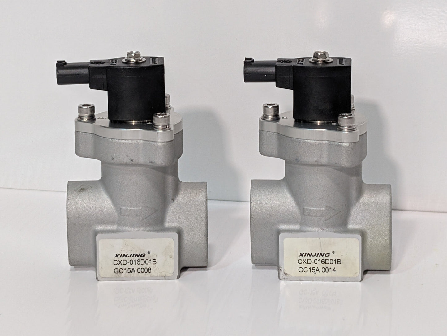 Xinjing CXD-016D01B 2-Way GC15A Solenoid Valve, 24VDC, CXD016D01B, CXD-016-D0-1B