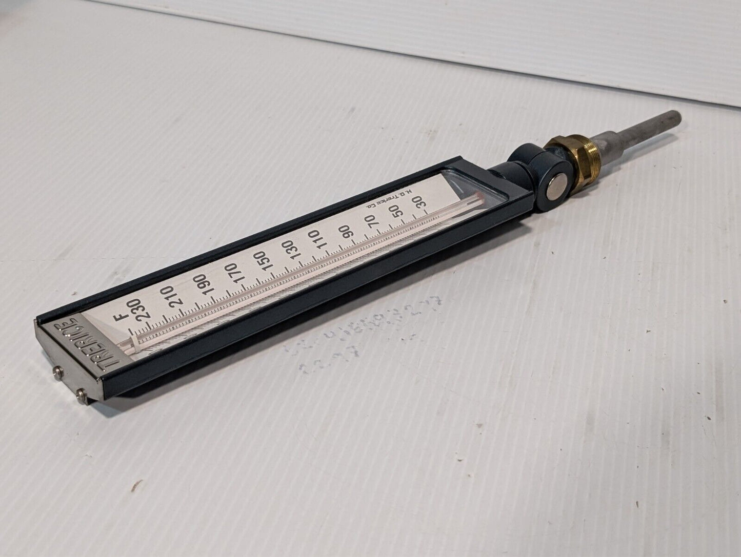 Trerice industrial thermometer 30-240 degrees Fahrenheit, analog in original box