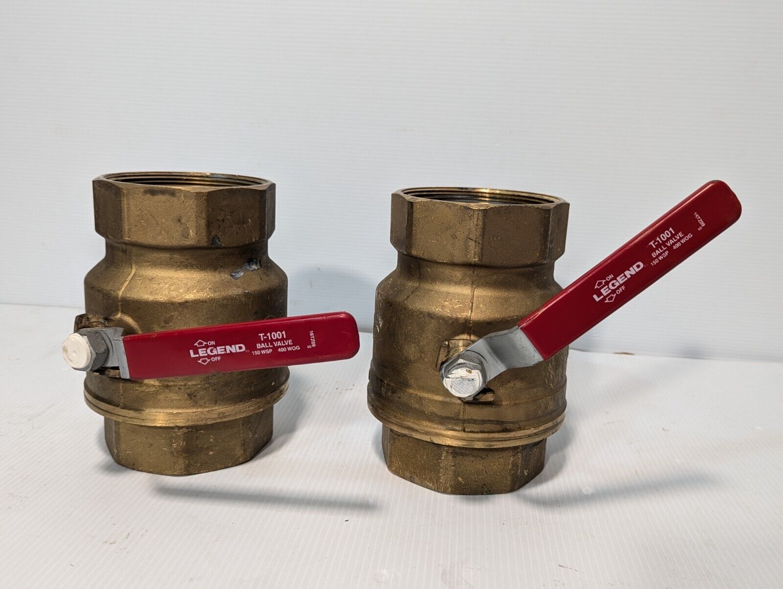 Legend T-1001 Brass Ball Valve, 150 WSP, 400 WOG, 4 inch - Free Shipping