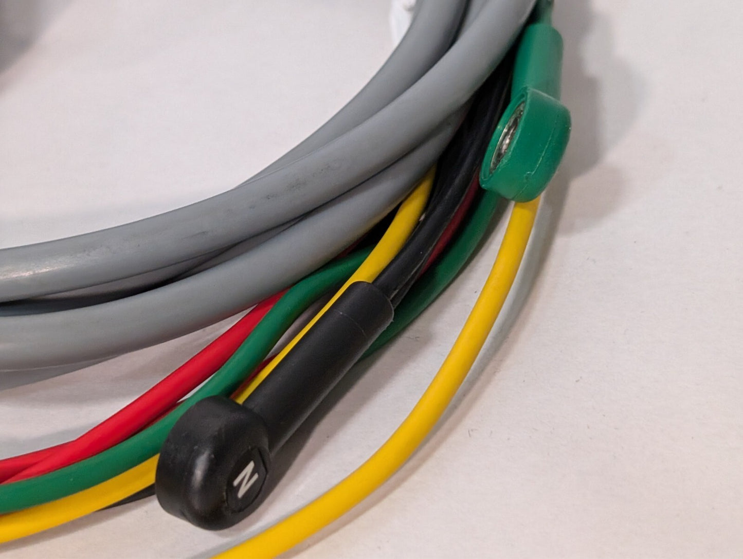 (1) Physio Control 4-wire Limb Cable REF: 11111-000019 PN: 3302822-005 ECG Cable