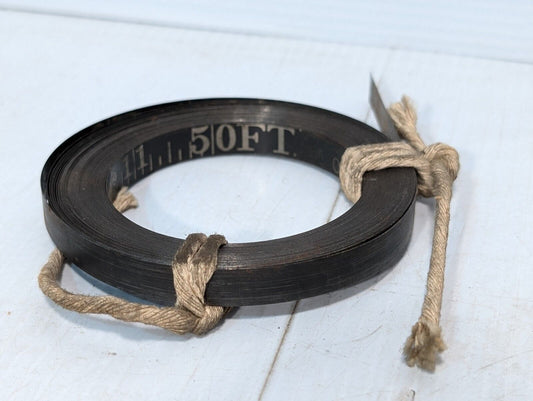 50' Length Replacement One-Sided 0.5in Metal Gauging Tape Blade  - Free Shipping