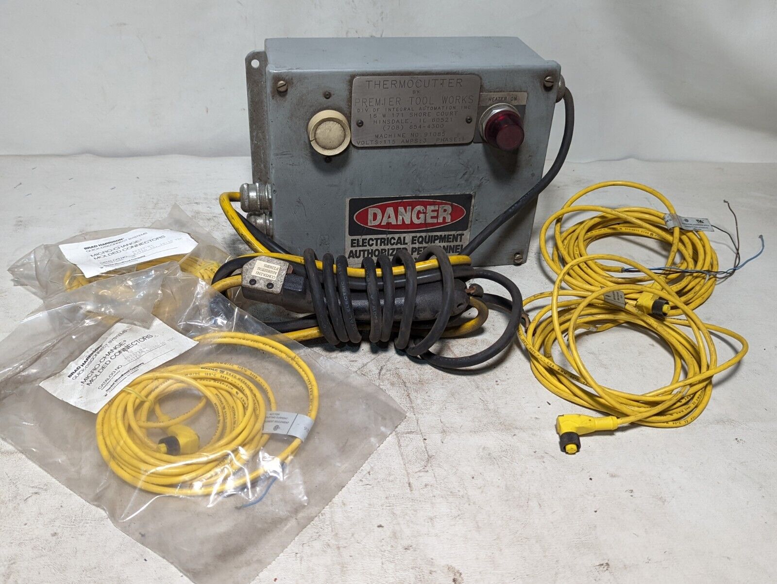 Thermocutter 91085 by Premier Tool Works, 115VAC, 3A, 1 phase