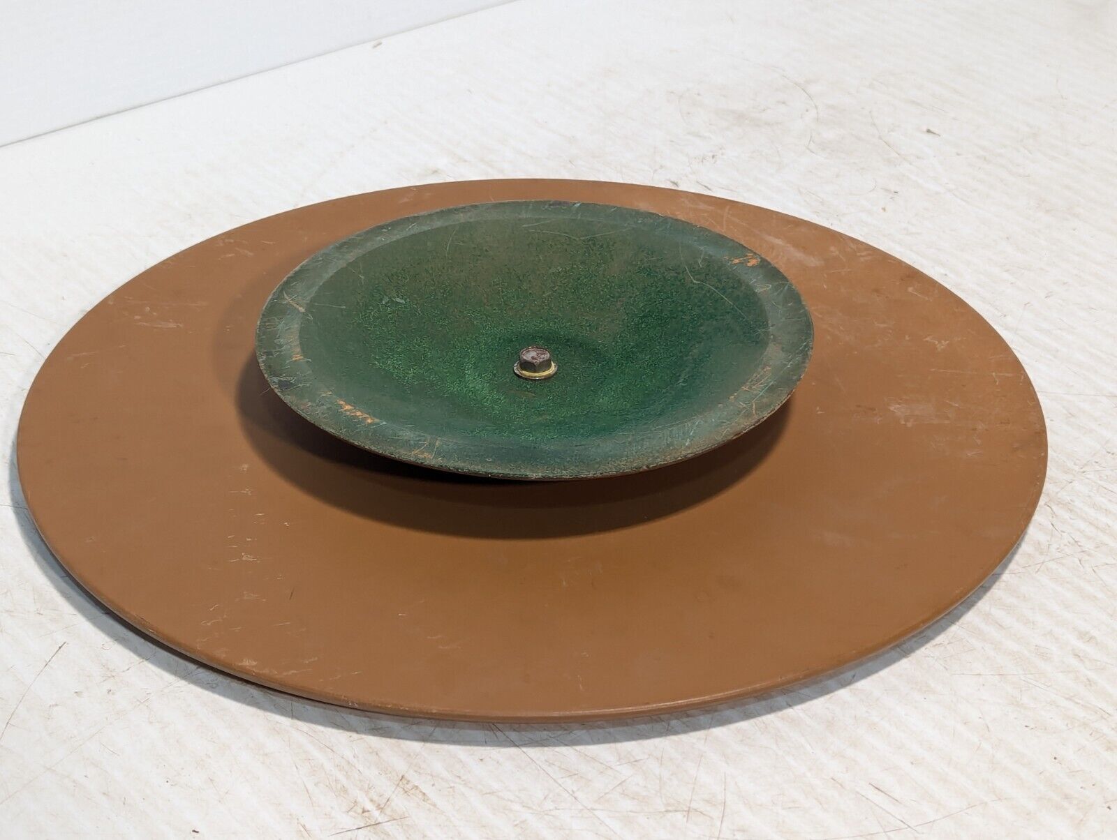 Vintage Mid Century Modern Table Top Lazy Susan - Free Shipping