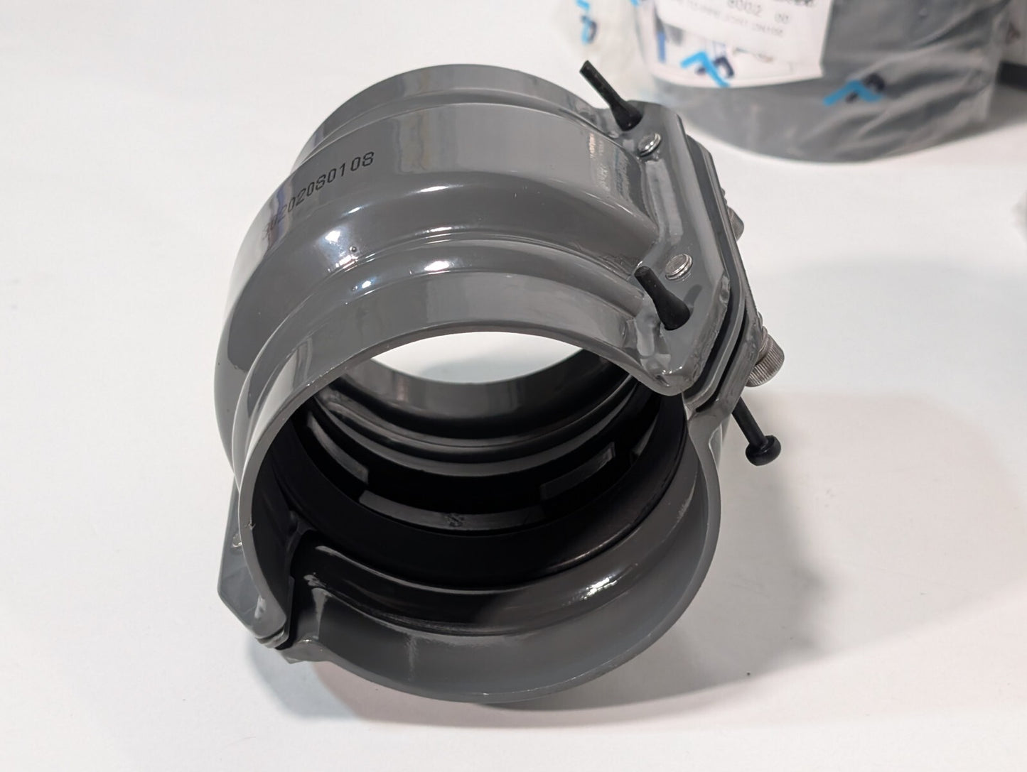 [1] Airpipe 4" Pipe to Pipe Joint DN100 Aluminum 30202080108