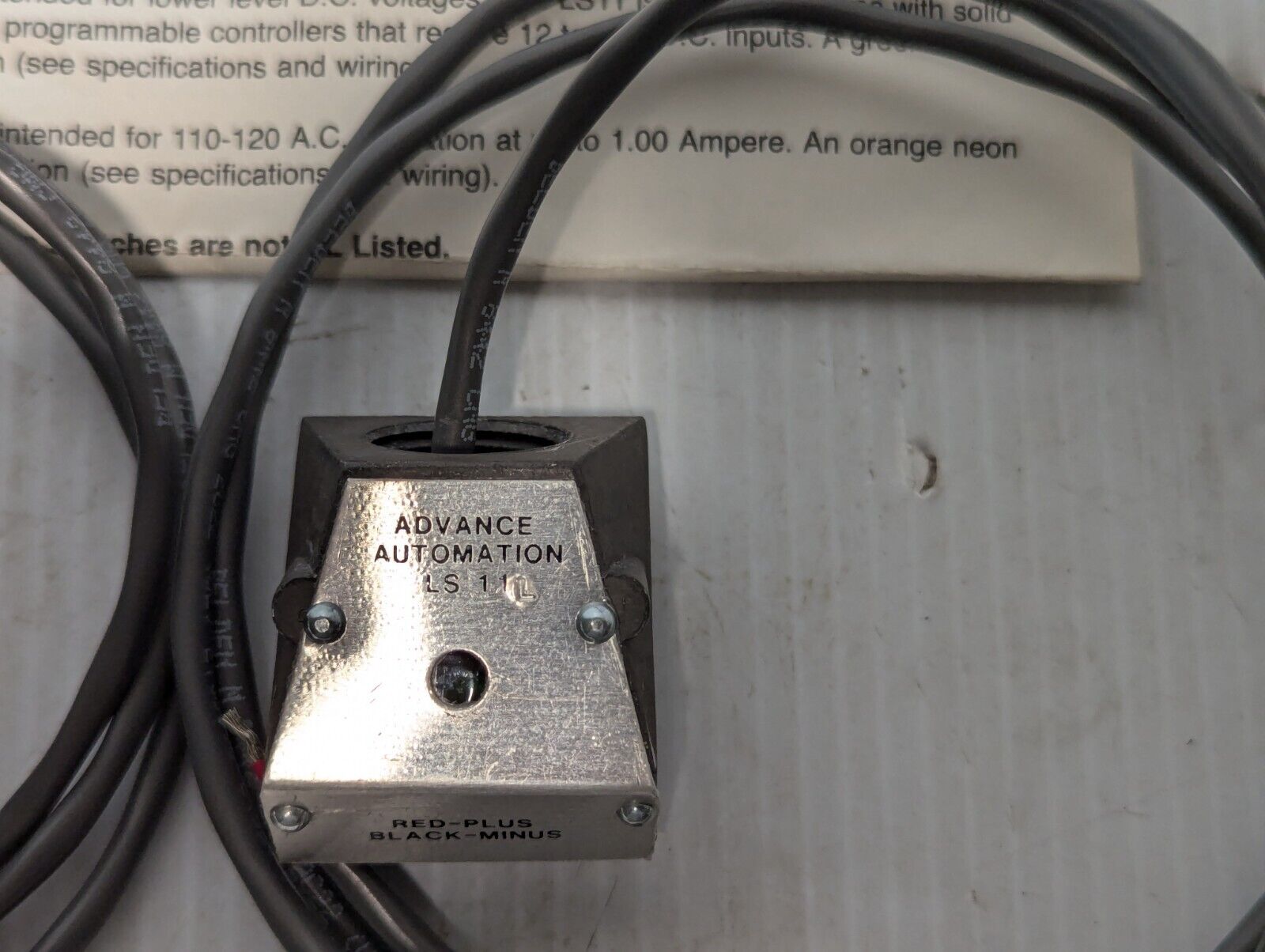 Advance Automation LS11 Indicator Light Reed Switch - Free Shipping