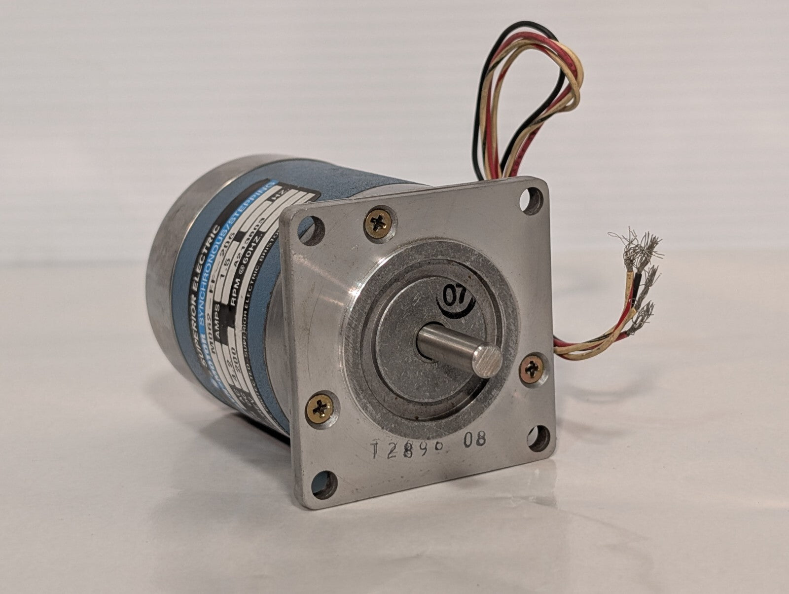 Superior Electric M062-FF-206 Slo-Syn Stepping Motor, 200rpm, 1.5A, 4.2vdc