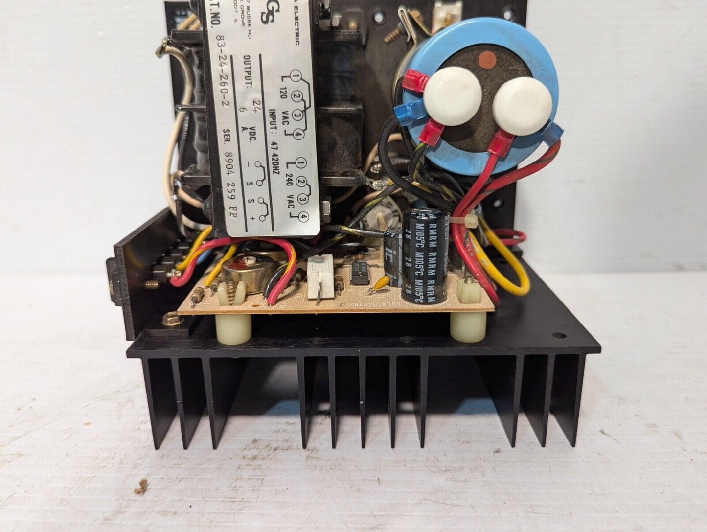 Sola Electric GS 83-24-260-2 24VDC Power Supply - Free Shipping+Returns