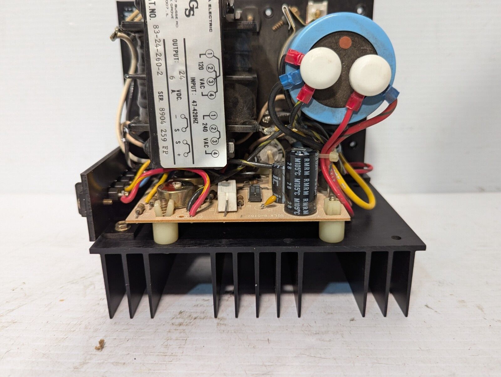 Sola Electric GS 83-24-260-2 24VDC Power Supply - Free Shipping+Returns