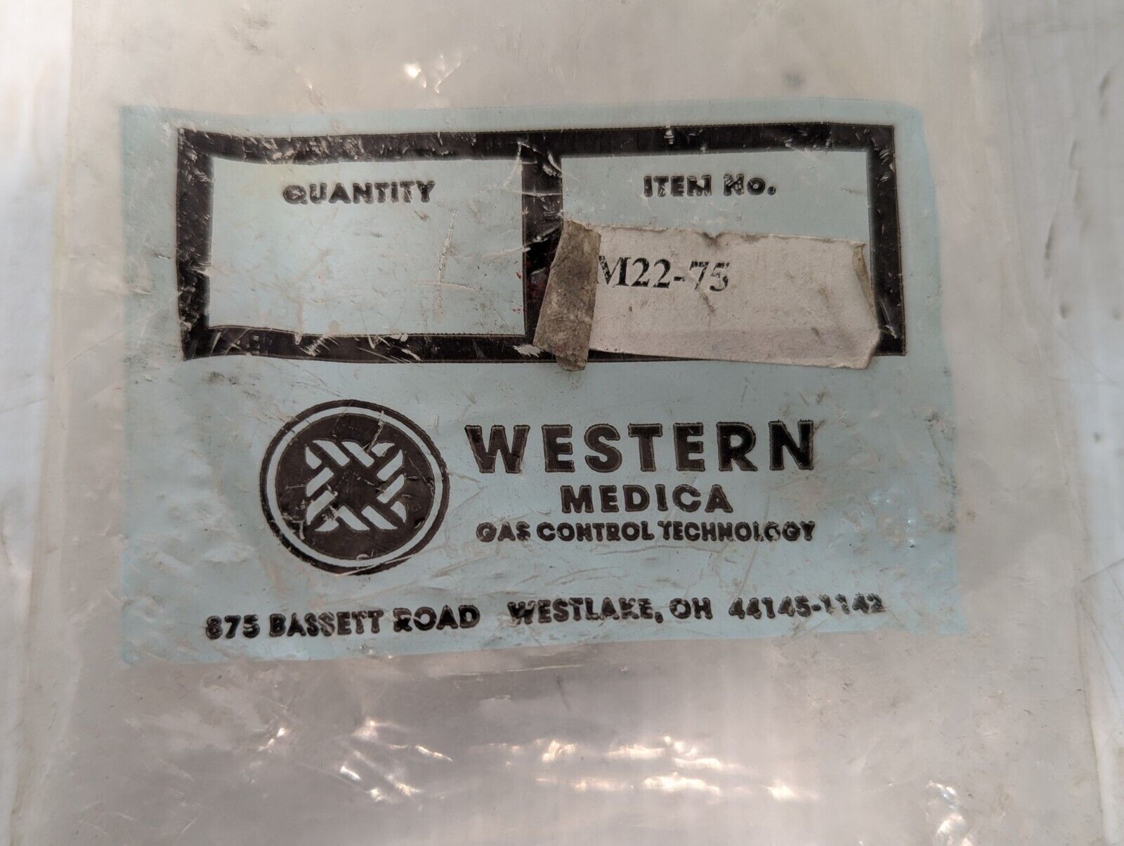 Western Medica M22-75 Vacuum DISS Dual Y Outlet Adapter - Free Shipping