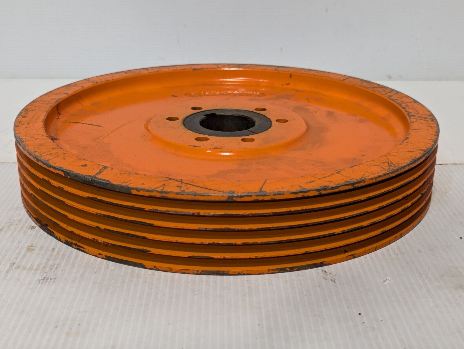 G10 3146 Pulley 14" Diameter, 5 Groove, Keyed - Free Shipping