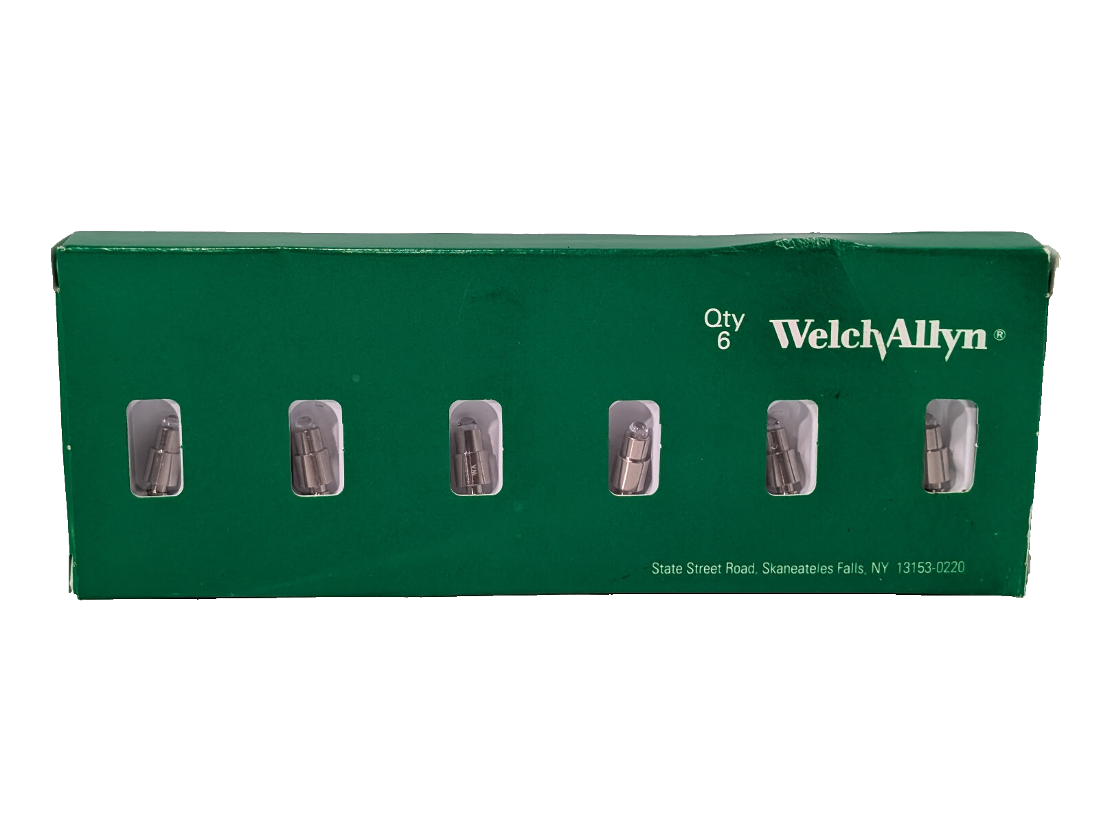 Welch Allyn 06500-U6 Replacement BB0 3.5V Halogen Lamp Otoscope Bulbs 901181 6Pk