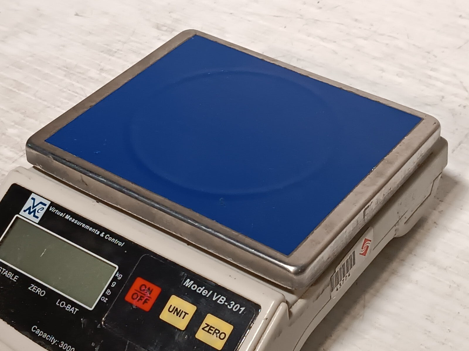 Virtual Measurements and Control VB-301 3000g Measuring Scale, Auto-Calibrating