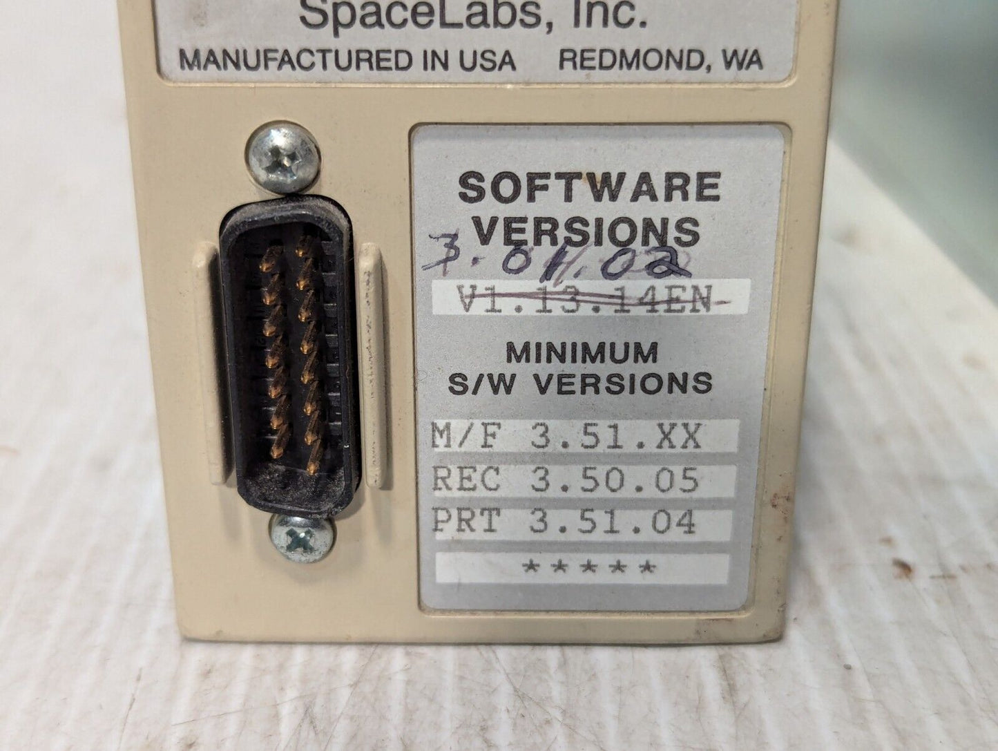 SpaceLabs Model 90404-09 Patient Monitor Module - Free Shipping