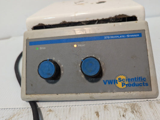 VWR 370 hotplate/stirrer, tested and working well - Free Shipping