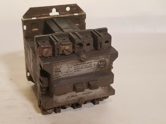 Westinghouse Motor Control A200MICAC 765A840GO1 Coil 505C806G01, 3-10HP 110-600V