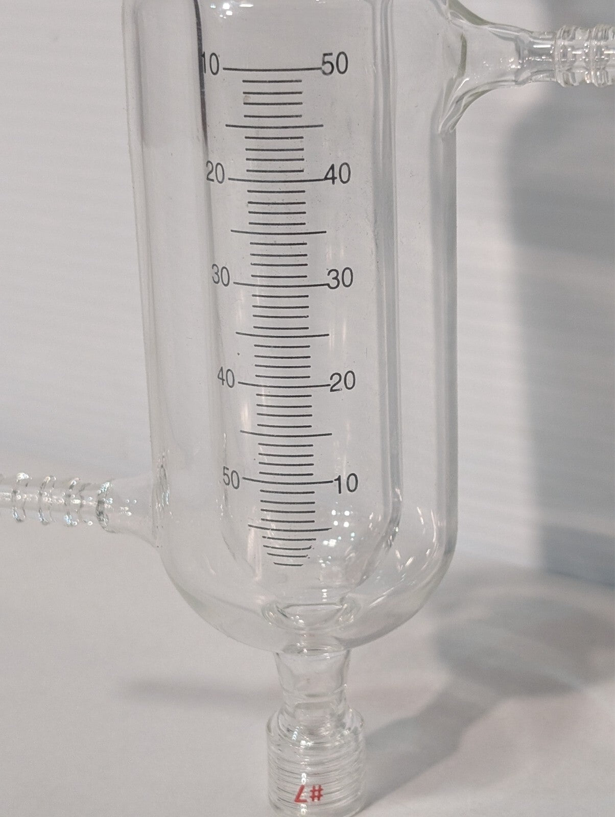 Tudor Scientific #7 Graham Condenser Reaction Vessel 5-Neck