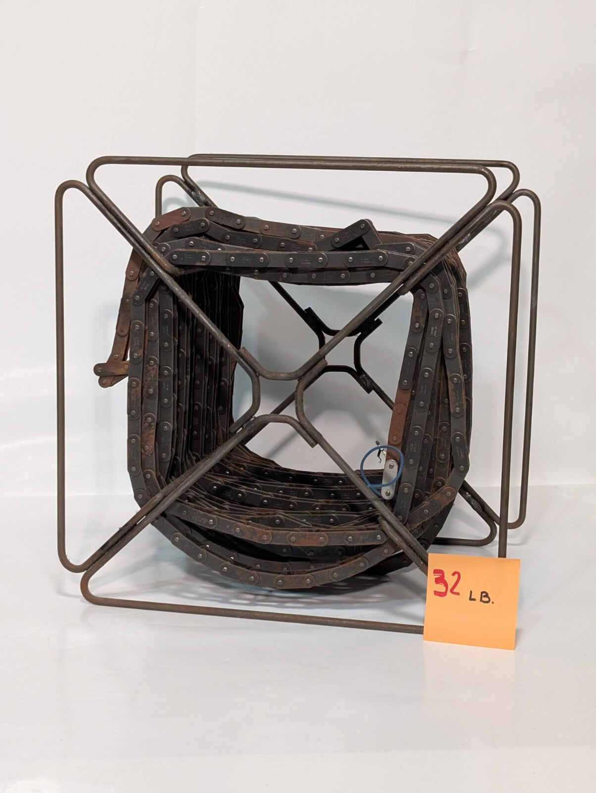 Tsubaki RF2040 Conveyor Roller Chain, 32 lbs, Pitch 1/2" on roll as shown