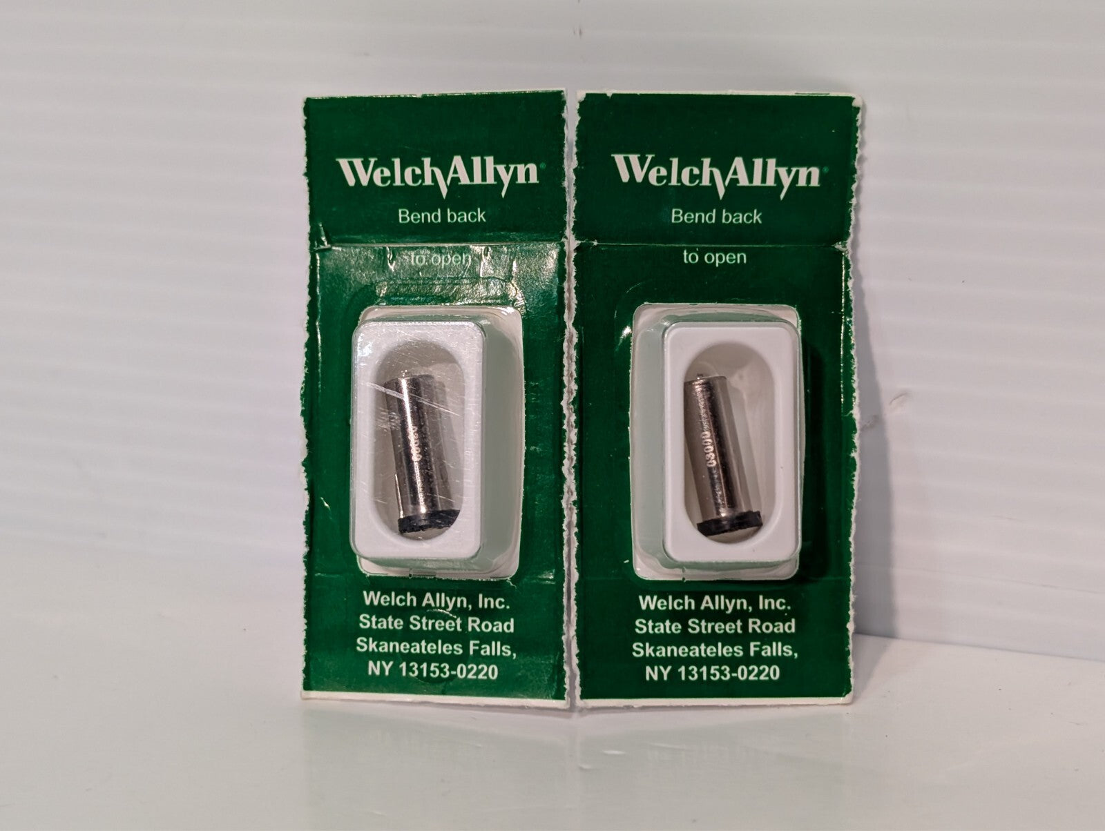 (2) Welch Allyn Genuine 03000-U Replacement Bulb Lamp for 11710 Ophthalmoscope