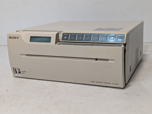 Sony Video Graphic Printer UP-980, door ajar, w/paper roll - Free Shipping