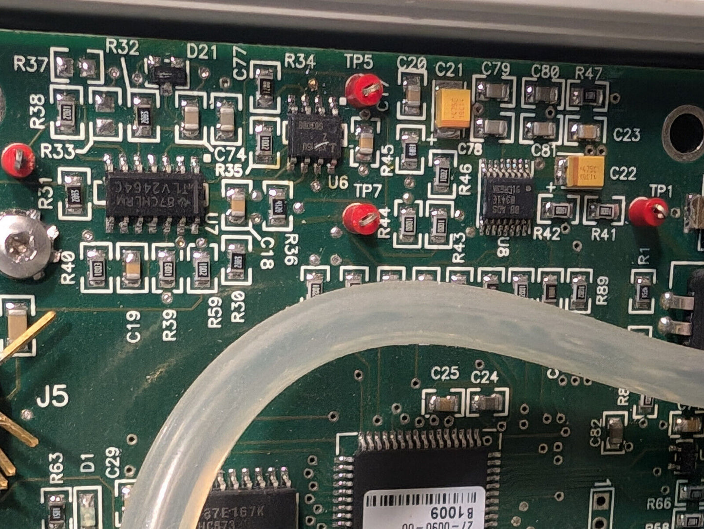 SunTech Tango+ Stress Monitor -For Parts- 18-0029-00, Rev C, 6 VDC,Made in Japan